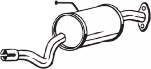 Achterdemper BOSAL 279-869)