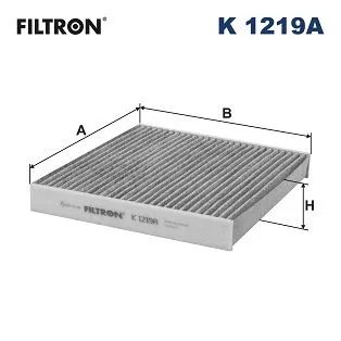 Filter, cabin air FILTRON K 1219A)