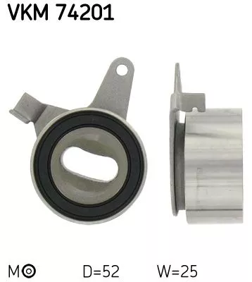 Tensioner Pulley, timing belt SKF VKM 74201)