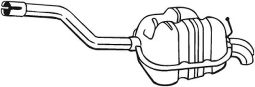 Achterdemper BOSAL 235-139)
