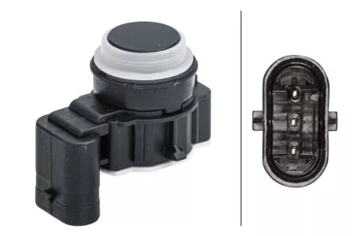 Sensor, parkeerafstandsregeling HELLA 6PX 358 141-361)