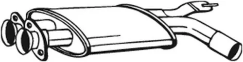 Achterdemper BOSAL 247-515)