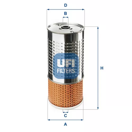 Oil Filter UFI 25.499.00)