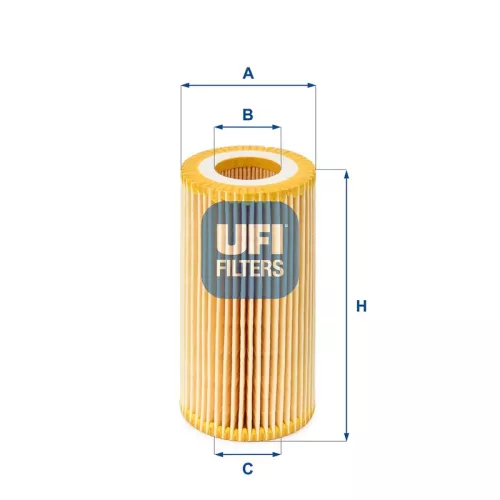 Oliefilter UFI 25.039.00)
