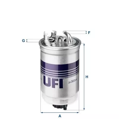 Fuel Filter UFI 24.365.01)