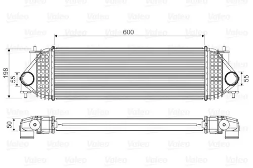 Charge Air Cooler VALEO 818662)