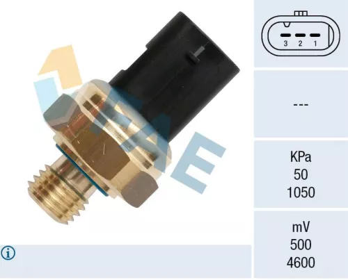 Sensor, oil pressure FAE 15610)