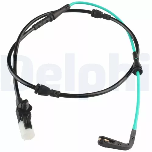 Waarschuwing: contact, slijtage van de remblokken DELPHI LZ0390)