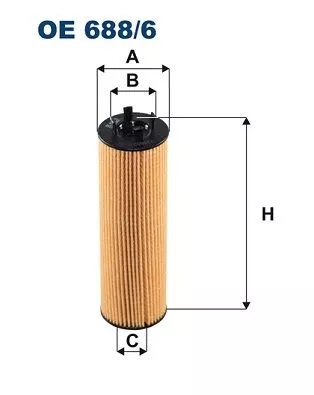 Oil Filter FILTRON OE 688/6)