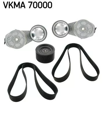 V-ribbed Belt Set SKF VKMA 70000)