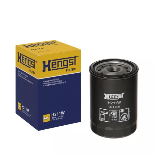 Filter, operating hydraulics HENGST FILTER H211W)