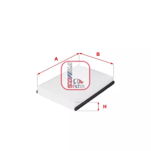 Filter, cabin air SOFIMA S 3211 C)
