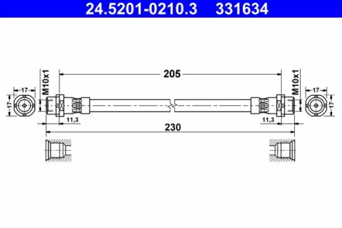 Remslang ATE 24.5201-0210.3)
