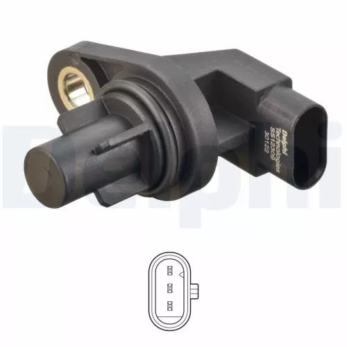 Sensor, nokkenaspositie DELPHI SS12309-12B1)