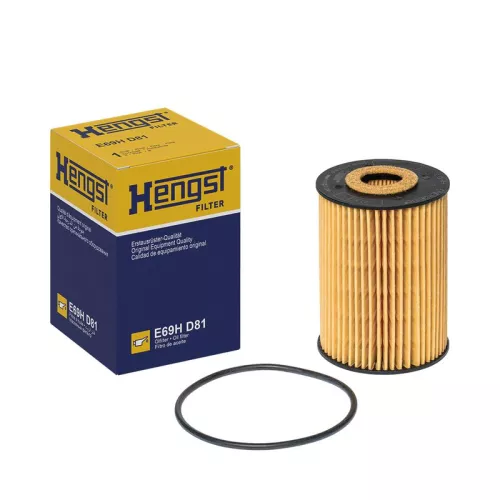 Oliefilter HENGST FILTER E69H D81)