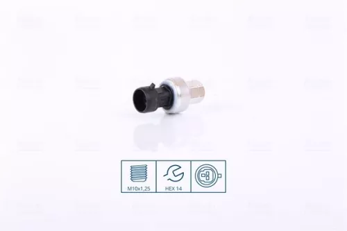 Pressure Switch, air conditioning NISSENS 301022)