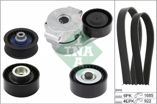 V-ribbed Belt Set Schaeffler INA 529 0526 10)