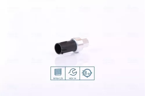 Pressure Switch, air conditioning NISSENS 301052)