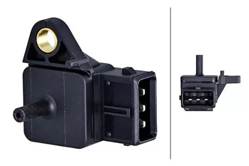 Sensor, turbodruk HELLA 6PP 358 152-681)
