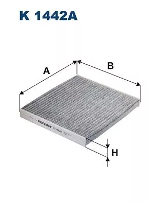 Filter, cabinelucht FILTRON K 1442A)