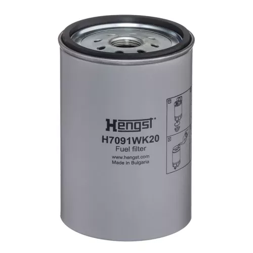 Fuel Filter HENGST FILTER H7091WK20 D677)