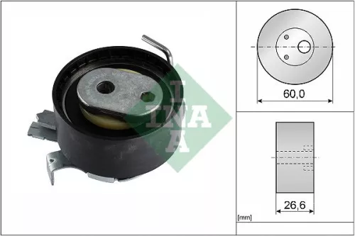 Spanrol, distributieriem Schaeffler INA 531 0961 10)