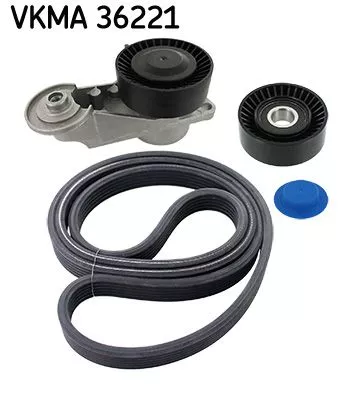 V-ribbed Belt Set SKF VKMA 36221)