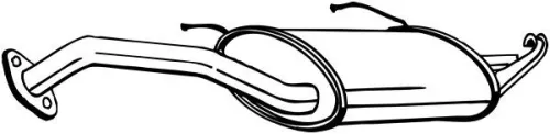 Achterdemper BOSAL 145-503)