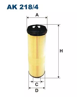 Air Filter FILTRON AK 218/4)