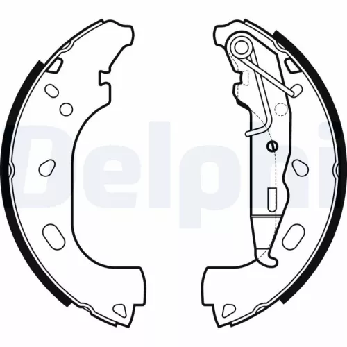 Remblokkenset DELPHI LS2167)