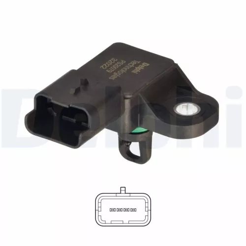 Sensor, boost pressure DELPHI PS20079-12B1)