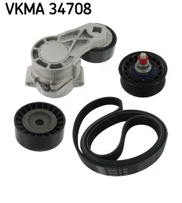 V-ribbed Belt Set SKF VKMA 34708)