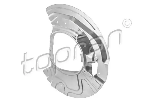 Splash Guard, brake disc TOPRAN 503 811)