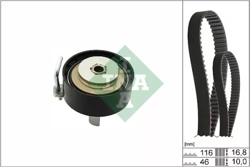 Timing Belt Kit Schaeffler INA 530 0841 10)