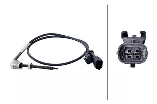 Sensor, uitlaatgastemperatuur HELLA 6PT 358 181-821)