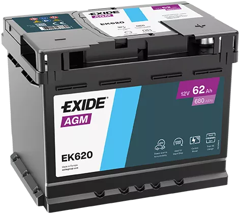 Starter Battery EXIDE EK620)