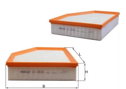 Luchtfilter KNECHT LX 4635)