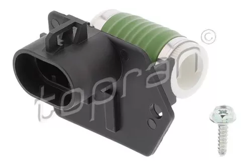 Serieweerstand, elektromotor (radiatorventilator) TOPRAN 601 624)