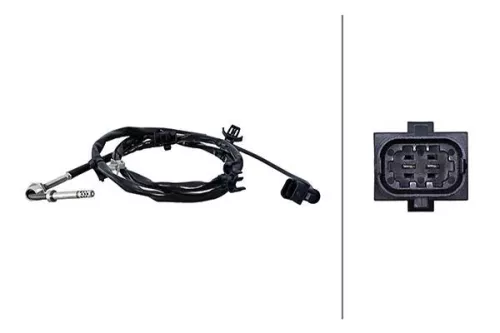 Sensor, uitlaatgastemperatuur HELLA 6PT 010 376-331)