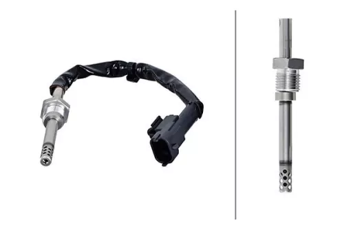Sensor, uitlaatgastemperatuur HELLA 6PT 010 376-451)