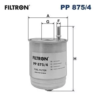 Brandstoffilter FILTRON PP 875/4)