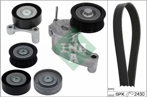 V-ribbed Belt Set Schaeffler INA 529 0554 10)