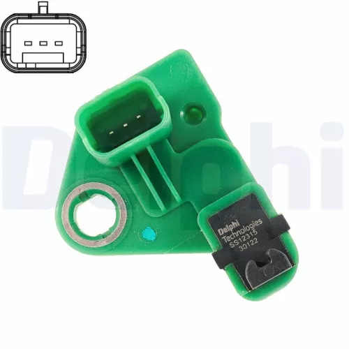 Sensor, krukaspuls DELPHI SS12315-12B1)