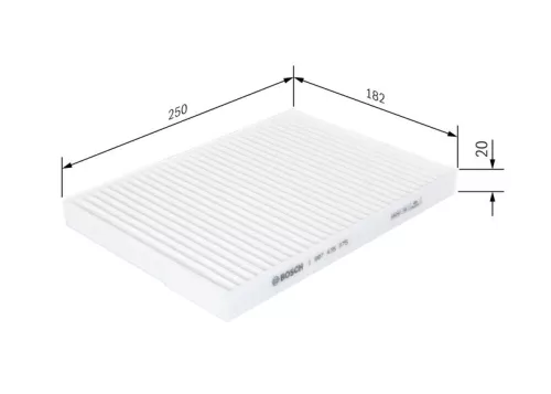 Filter, cabin air BOSCH 1 987 435 075)