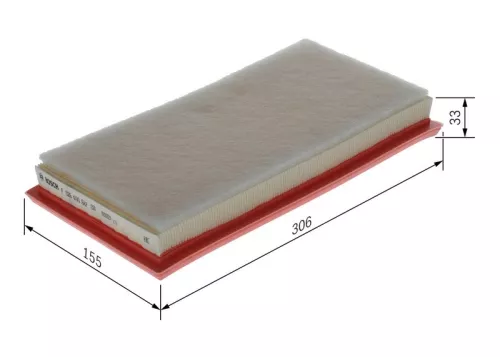 Luchtfilter BOSCH F 026 400 687)