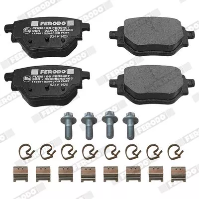 Brake Pad Set, disc brake FERODO FDB5196)