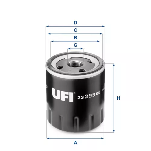 Oil Filter UFI 23.293.00)