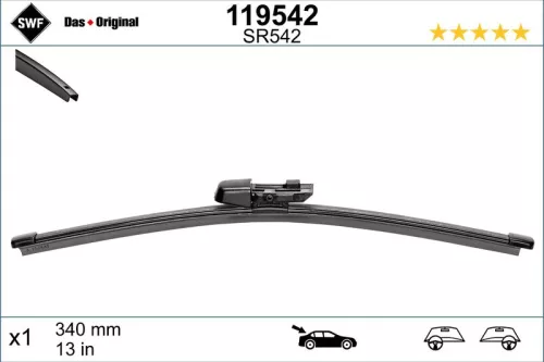 Wiper Blade SWF 119542)