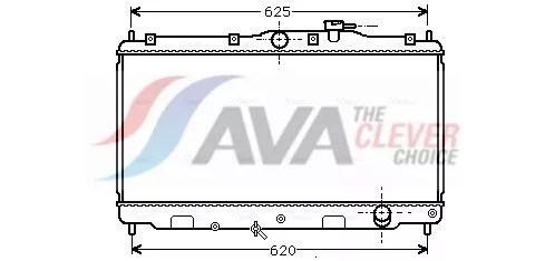Radiator, engine cooling AVA QUALITY COOLING HD2016)