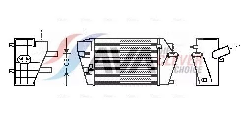 Laadluchtkoeler AVA QUALITY COOLING AIA4187)